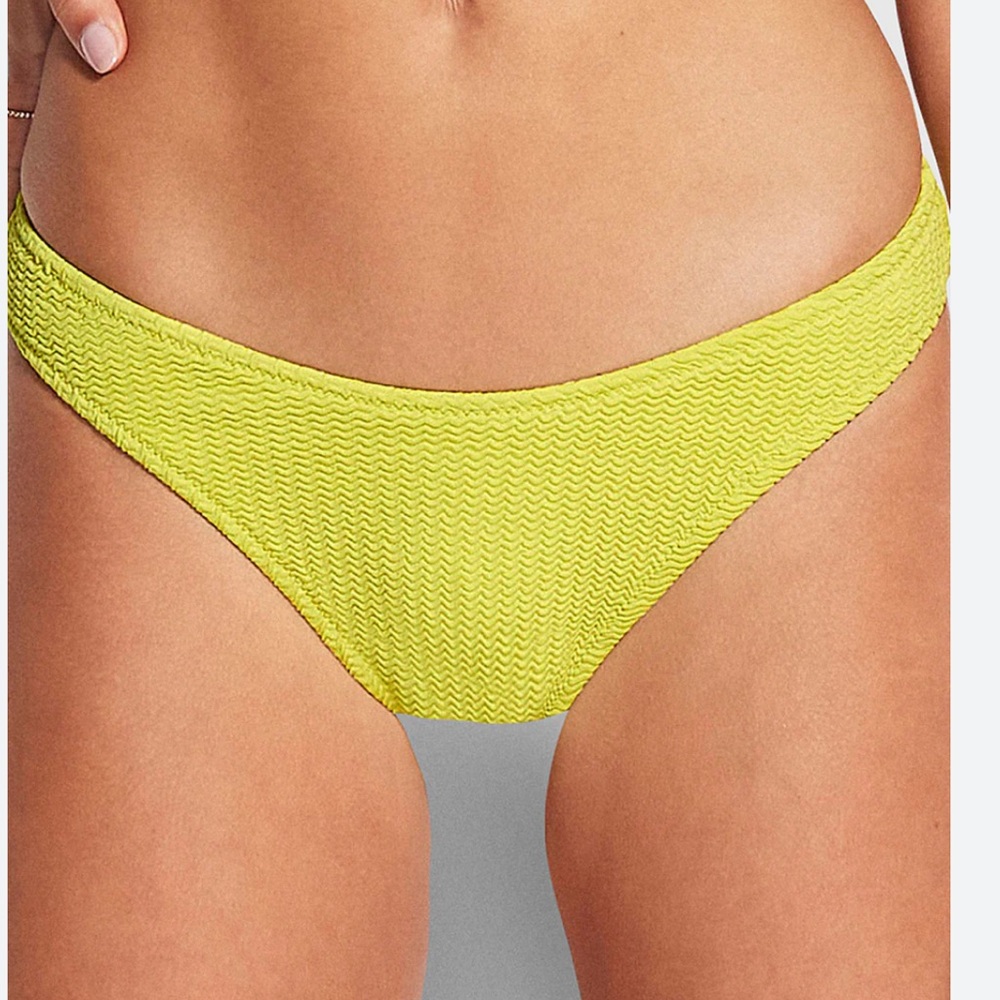 SEA FOLLY NWT Sea Dive High Cut Bikini Bottoms 12 M L